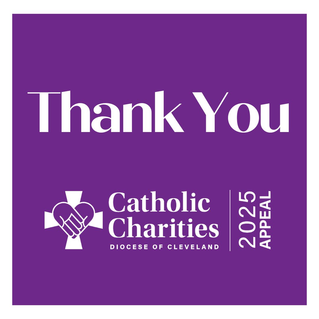 CatholicCommCLE's tweet image. Thank you for your support of the 2025 Appeal. You're helping nearly 400,000 of our neighbors throughout Northeast Ohio. Learn More: catholiccommunity.org/2025appeal ⁣⁣⁣⁣⁣⁣⁣
.⁣⁣⁣⁣⁣⁣⁣
.⁣⁣⁣⁣⁣⁣⁣
.⁣⁣⁣⁣⁣⁣⁣
#2025Appeal #MakemeaChannelofyourPeace #ThankYou