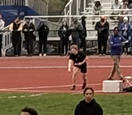 Chance Duncan in action at the Kansas Relays: javelin 154’1”