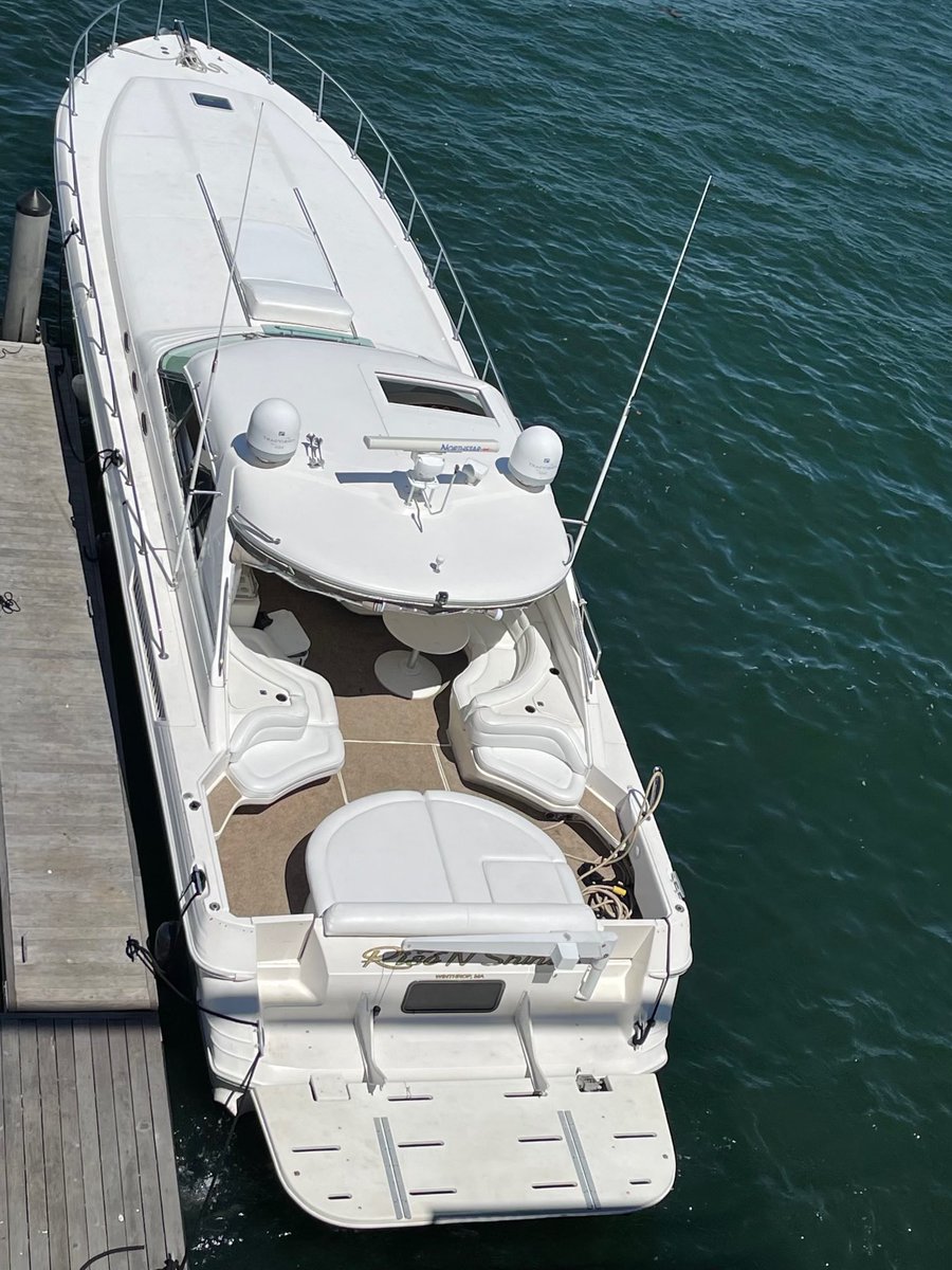 WWYachtsman's tweet photo. Iconic 63 Sea Ray!

1994 Sea Ray Sundancer 630, NEW LISTING, Twin Yanmar Diesel REPOWER, 900 HP/Ea, Approx 400 hours with Computer upgraded, Rare model, three-cabin layout https://t.co/iDOzDAal9g, Clayton@northernboatbrokerage.com $174,500 https://t.co/UCBbtKzXZP