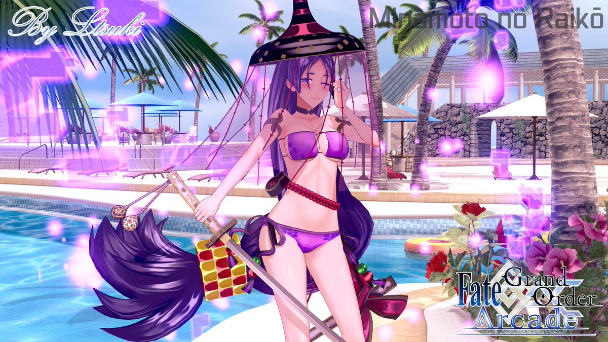 e3matsumoto様　ご依頼ページ Fate/GrandOrder 源頼光 Minamoto-no-Raikou #3d #FGO #コイカツ