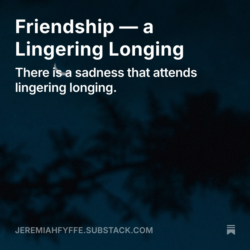 JeremiahFyffe's tweet photo. If I stay here, if I remain, there is a community of others, a people of long-suffering endurance, who will look around, when all others have left, and find one another. This community is on the horizon, whose shining will warm my sadness and make it joy.
https://t.co/BlUyknf9Qg https://t.co/2zNFjFaqYO