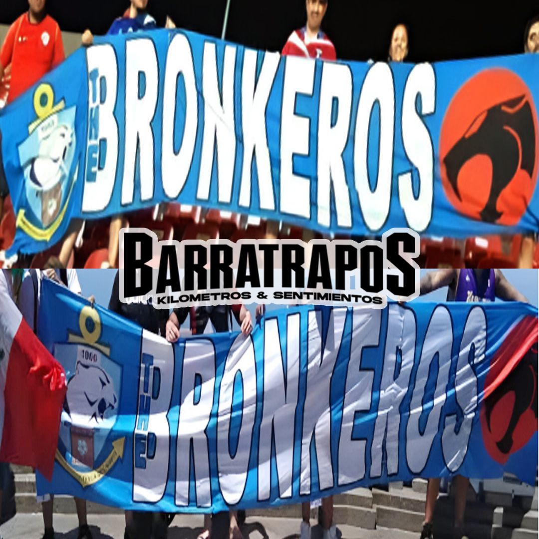 ¡BRONKEROS! [ Deportes Antofagasta 🇨🇱 ] Desde la denominada perla del norte en ANTOFAGASTA , CHILE. El trapo más representativo de los pumas con bronka. Desde el año 2005 hasta hoy , con más de 20 años alentando al equipo.

#DeportesAntofagasta #Antofagasta #Chile #LosPumas