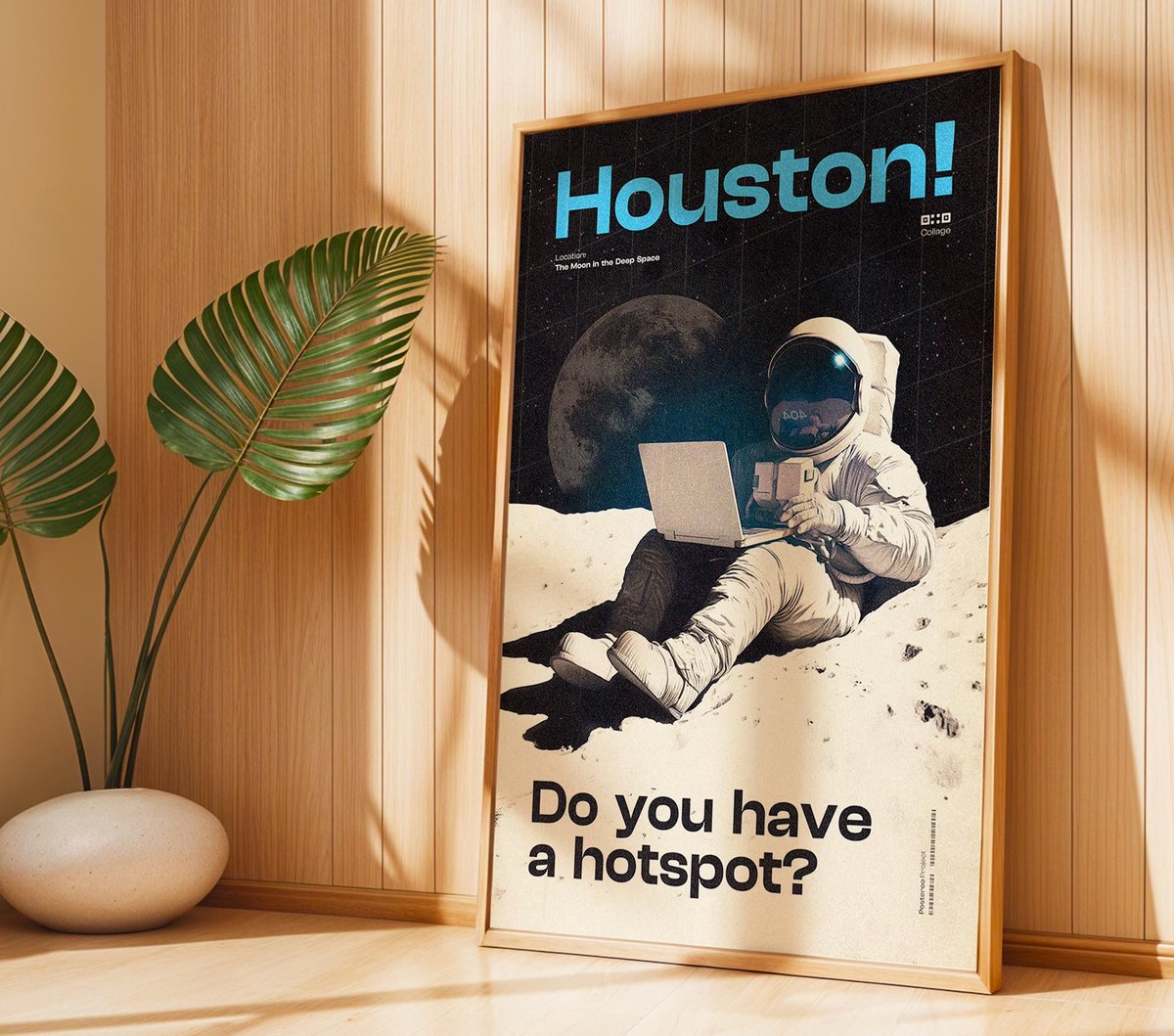 postereoo's tweet photo. Add a touch of cosmic humor to your walls with our retro astronaut poster! 🚀 

https://t.co/jIr52ZUKxF

#houston #wifi #poster #astronaut #wall #art #funny #space #print #retro #decor #gift #idea #geeky #gamer #sci-fi  #digital #moon #lover #instant #download #bold #typography https://t.co/c8rG0Zb5xy