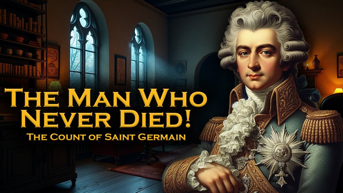 youtubeped641's tweet photo. The Count of Saint Germain: The Man Who Never Died https://t.co/D3IKGnojNF via @YouTube 

#YouTubePedia #countofsaintgermain #immortalman #historymystery #timetraveler #alchemy #secrethistory #hiddentruths #historicalmysteries #mysteriousfigures https://t.co/QigGgTnPne