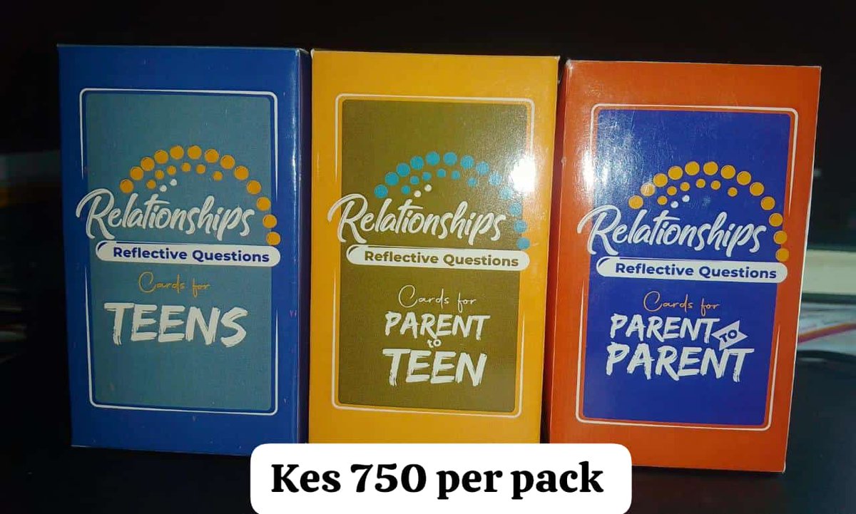 ebenezergift1's tweet photo. Play cards for Parents, Teen's and Parent-teenagers.
Wondering what can help you bond as parents and something fun but transformative.

I made this cards for you.

#Reflectiveparenting
#teenagers.
#coaching.

Reach us out on 0729440974. https://t.co/E4YV7UuZll