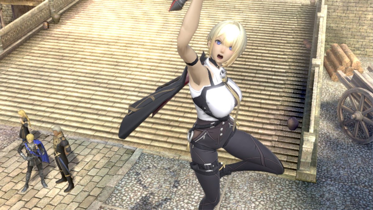 Byleth as Evelyn From Zenless Zone Zero