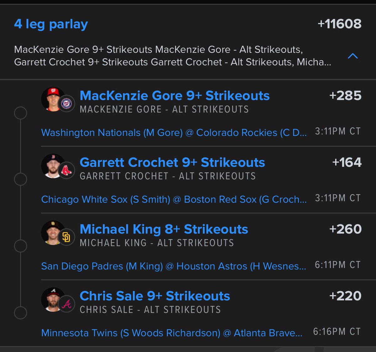 BMA_BETS's tweet photo. Todays slate is scary https://t.co/Hmfx1R6Btv