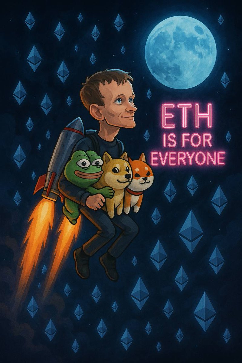 OzO9EivTmGFjsOM's tweet photo. @notEezzy Grab a bit of $ETH TOO

#ETH IS FOR EVERYONE 

0x8eedc9b0B69cB703496Ba6c9a14435986935F4Bd https://t.co/VRbE3X7eFC