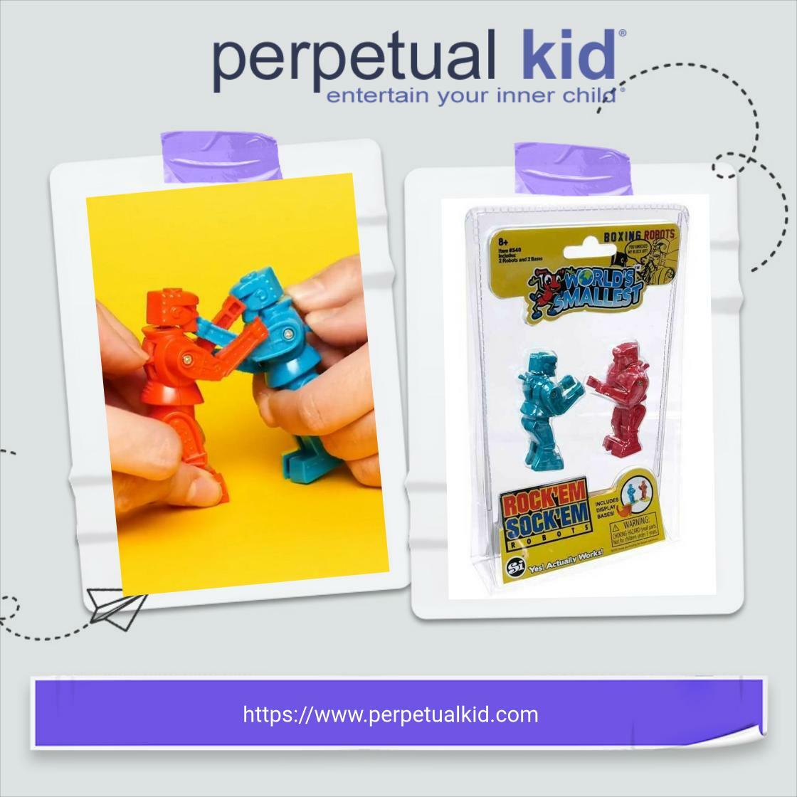 Perpetual_Kid's tweet photo. World's Smallest Rock'em Sock'em Robots #giftsforhim #lastminutegifts
Buy here https://t.co/r9SdJlIX5C https://t.co/pe1FinnZ9B