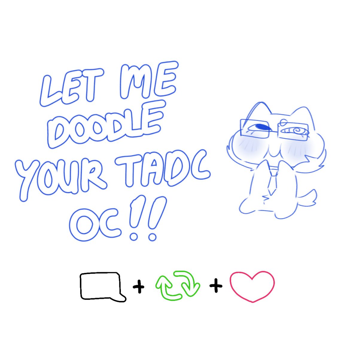 n0valect's tweet photo. I'm bored out of my mind so give me your TADC oc to doodle! 💭

#TADC #TADCoc #TheAmazingDigitalCircus https://t.co/mzaSyLY1GM