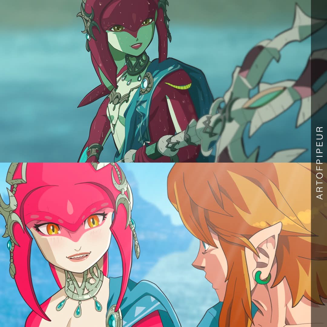 Commissions Open 🔥🔥
Here are two anime-style illustrations I made of Mipha. Her gentle spirit, quiet strength, and unwavering loyalty have always resonated with me—and I wanted to capture that in the style of an anime screenshot, like a scene ftom a show that never was