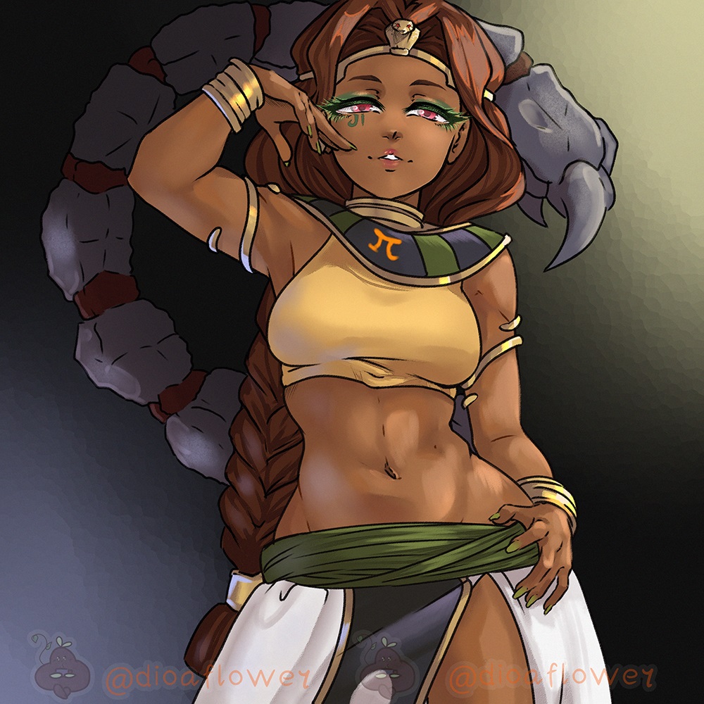 DioaFlower's tweet photo. AT with @BelleShin  💜
#arttrade #art https://t.co/o9tT81MtTu