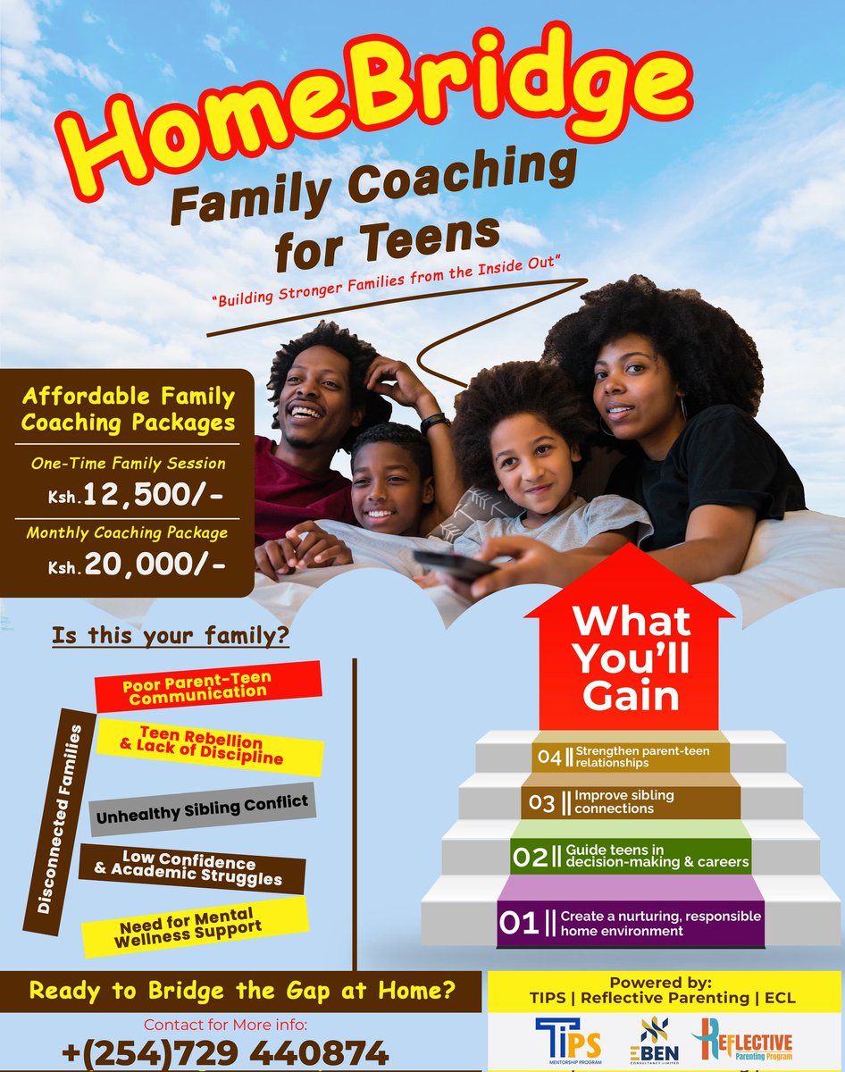 ebenezergift1's tweet photo. Bridging the Generational Gap between Parents and their Sons and Daughters.

Let's help you with Effective Communication with your teenager. Building a lasting bond than the covalent bond in chemistry.

Helping them take charge of their future without feeling choked.

#teens https://t.co/ZouhpCs2PO