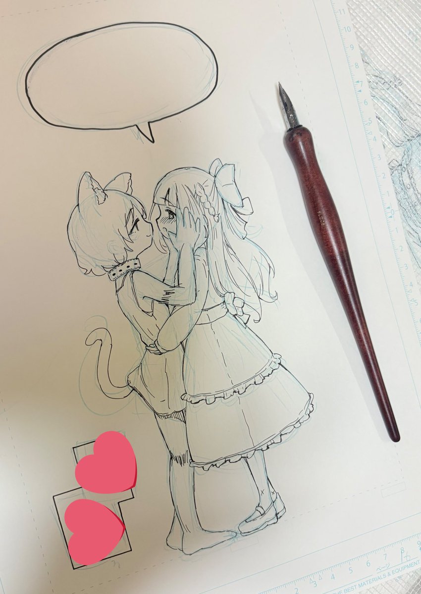「ミ゛」|さかさな🌷連載中のイラスト