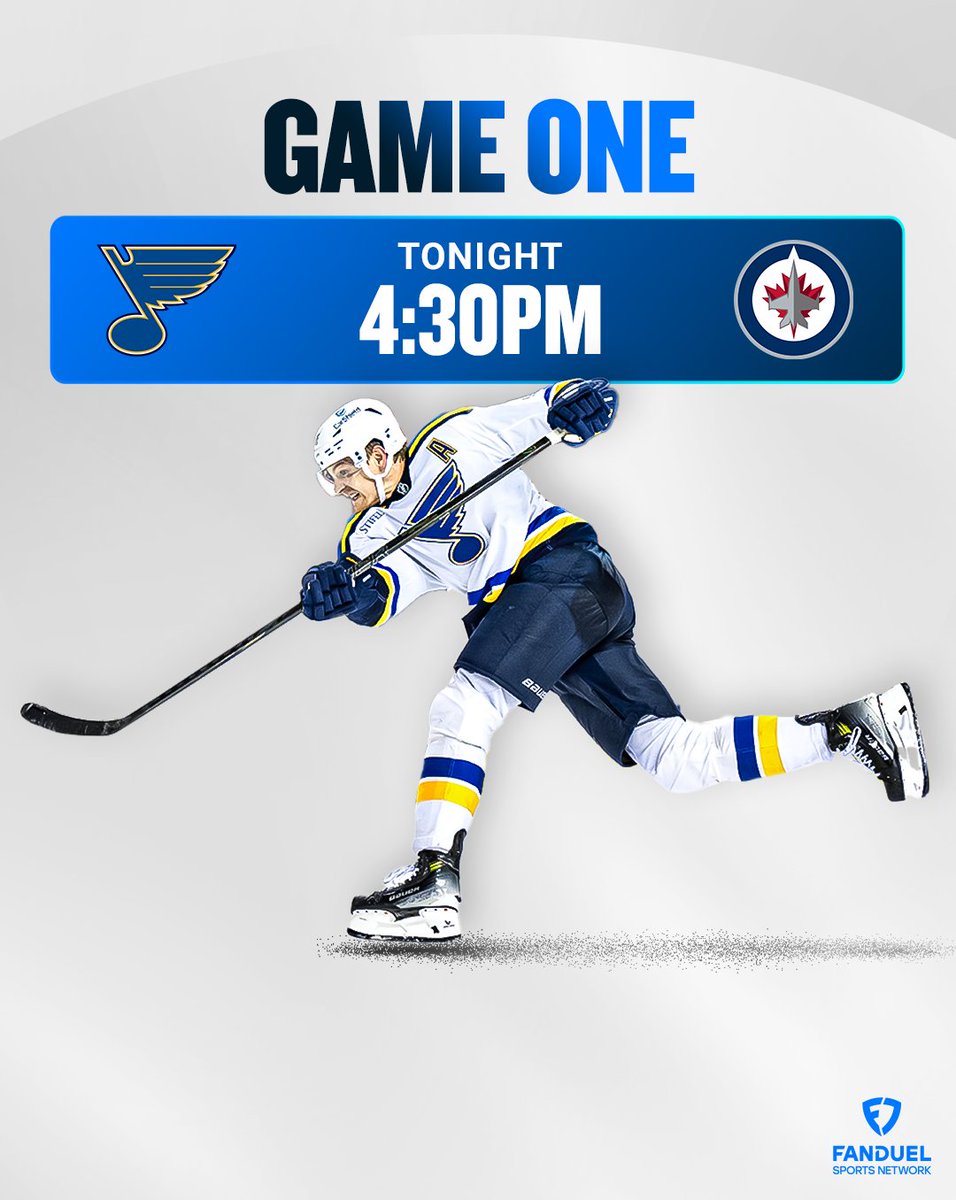 The chase for the Stanley Cup begins today.

#WeAllBleedBlue | #stlblues