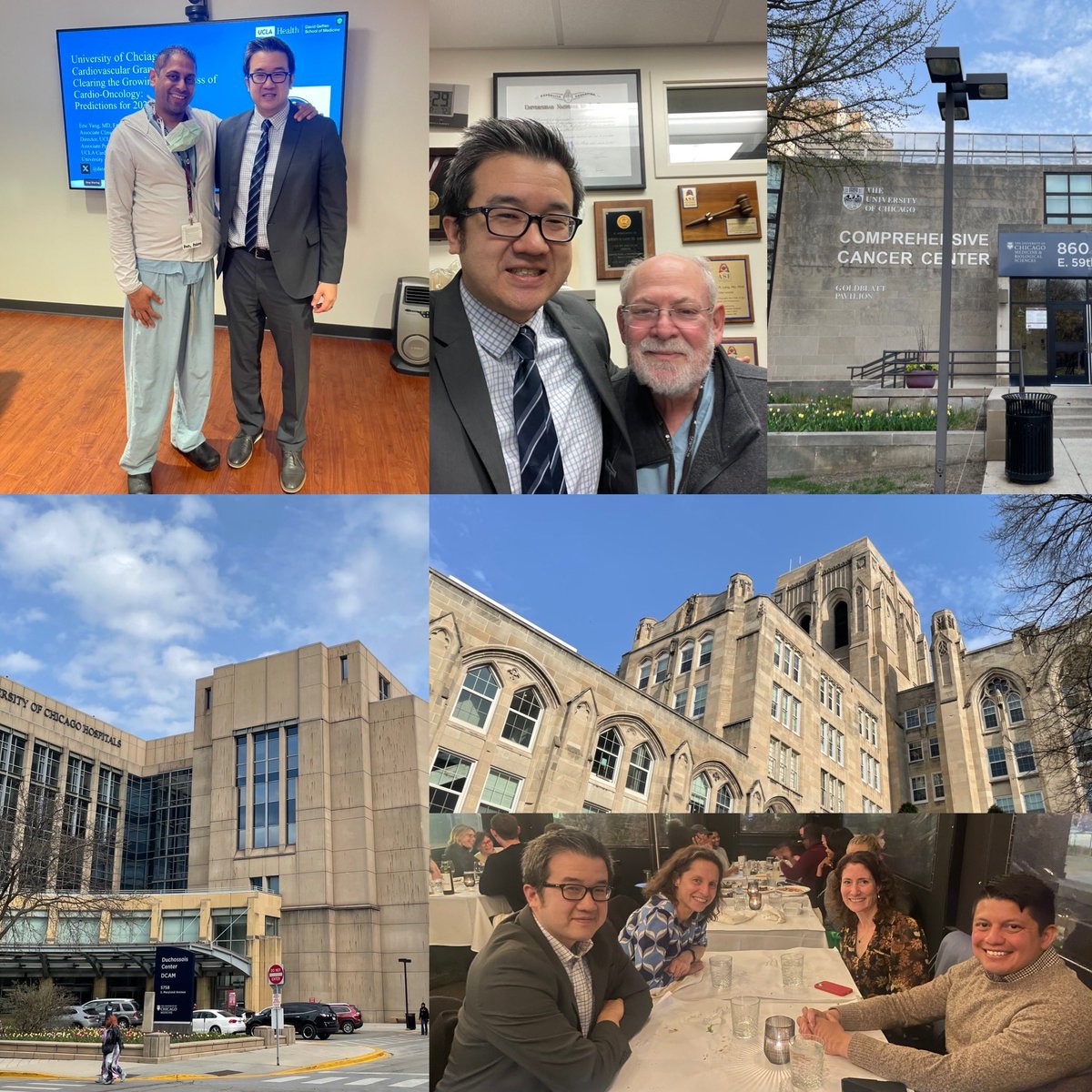 Eric H Yang, MD (@datsunian) on Twitter photo A deep 🙏 to #JeanneDeCara <a href="/UChicagoCardio/">UChicagoCardio</a> <a href="/uchicagohvc/">UChicagoHVC</a> for the invite to speak about important themes for 2025 at GR for the #cardioonc field—it will involve us all!
🤯 to meet/reunite w/ legends in ❤️ who trained me directly/indirectly & rising #cardioonc talent (<a href="/LeivaOrly/">Orly Leiva, MD</a>!) A deep 🙏 to #JeanneDeCara <a href="/UChicagoCardio/">UChicagoCardio</a> <a href="/uchicagohvc/">UChicagoHVC</a> for the invite to speak about important themes for 2025 at GR for the #cardioonc field—it will involve us all!
🤯 to meet/reunite w/ legends in ❤️ who trained me directly/indirectly & rising #cardioonc talent (<a href="/LeivaOrly/">Orly Leiva, MD</a>!)