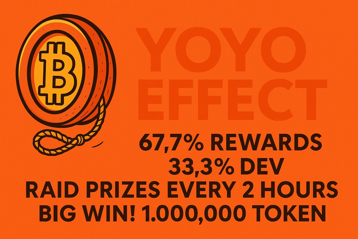 comrMuritala's tweet photo. @YO_YO_EFFECT_ Good morning!
We’re kicking off a new raid and a fresh meme contest today!
Get ready for more fun, rewards, and community energy!
Let’s keep the momentum going — $YOBC fam stays winning!
#YOBC #YoYoEffect #RaidAndEarn #MemeContest #CryptoCommunity https://t.co/mfCk5TCPHK