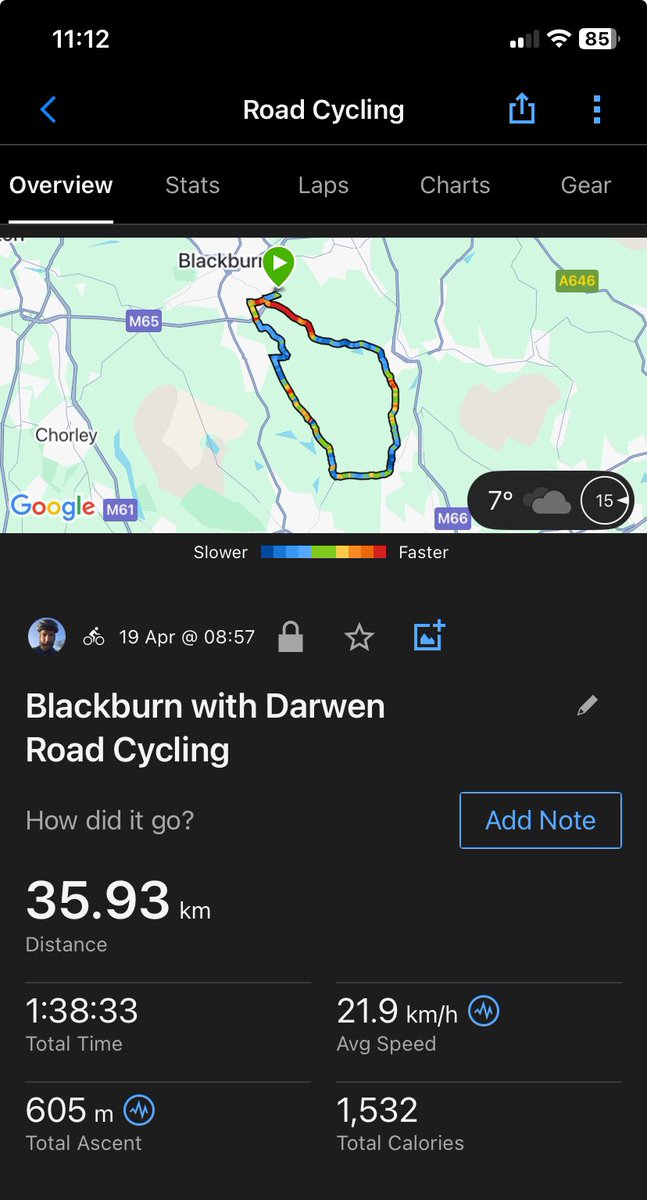 everitt_shaun's tweet photo. Decent couple of rides yesterday and today. Just over 5 weeks until the big charity ride for @OvarianCancerUK! https://t.co/prU5TOFgjx