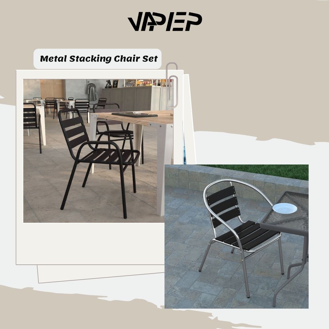 variertech's tweet image. Clean lines. Smart stacking. Endless uses. 🪑
Our Metal Stacking Chair Set is built to last &amp;amp; made to move.
Perfect for events, cafes, workspaces &amp;amp; more.
#StackableChairs #FurnitureDesign #MetalChairs #SmartSeating