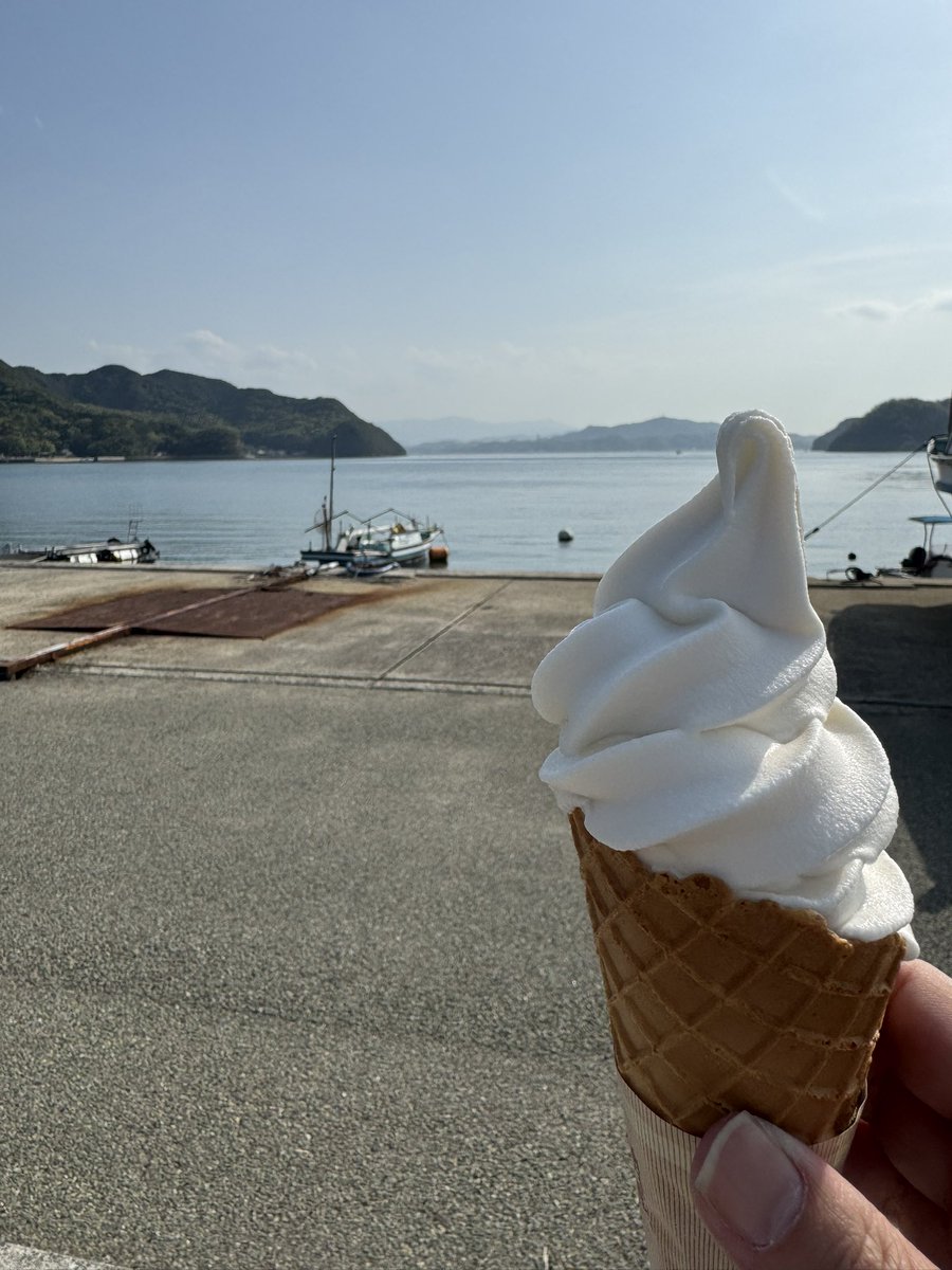 #rubykaigi

橋を渡って大島入口まで到達！
寄り道帰り道含めて30km程のサイクリング

なのでここ最近のギルティな食生活は許されたハズ！