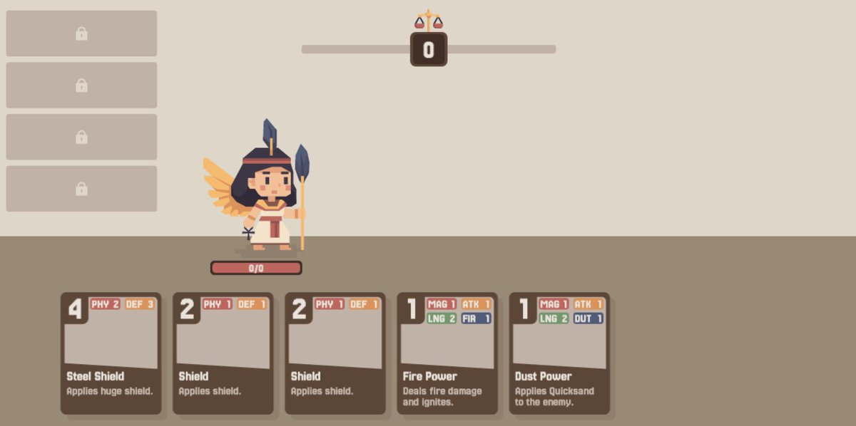 #gamedevjs 

Laying out the game UI and reading card metadata—this one’s gonna be a lightweight roguelike card game 😆 

Let’s see how far I can get in the remaining days 🫠