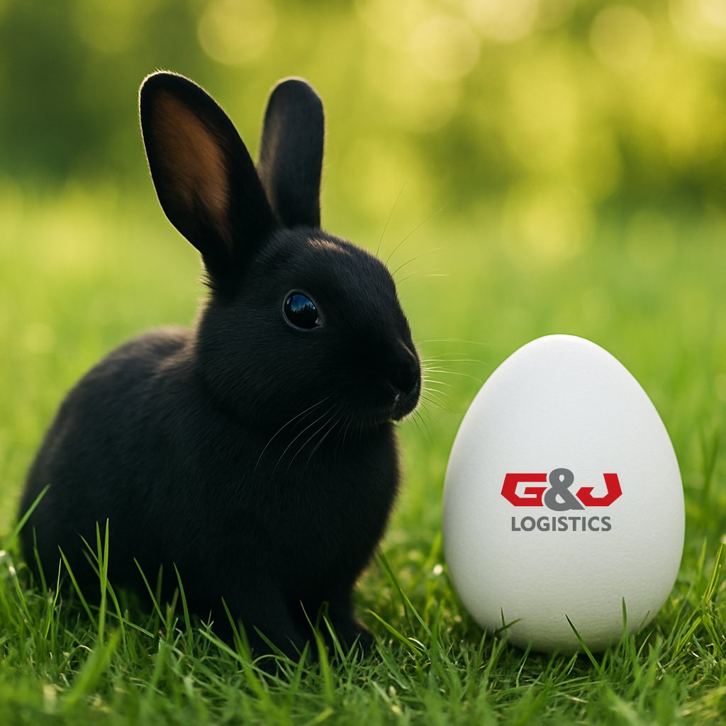 May this season of renewal bring happiness, good health, and success to you and your loved ones.
Let the spirit of #Easter fill your heart with hope and inspire you throughout the year.

Warm regards,
#GandJLogistics