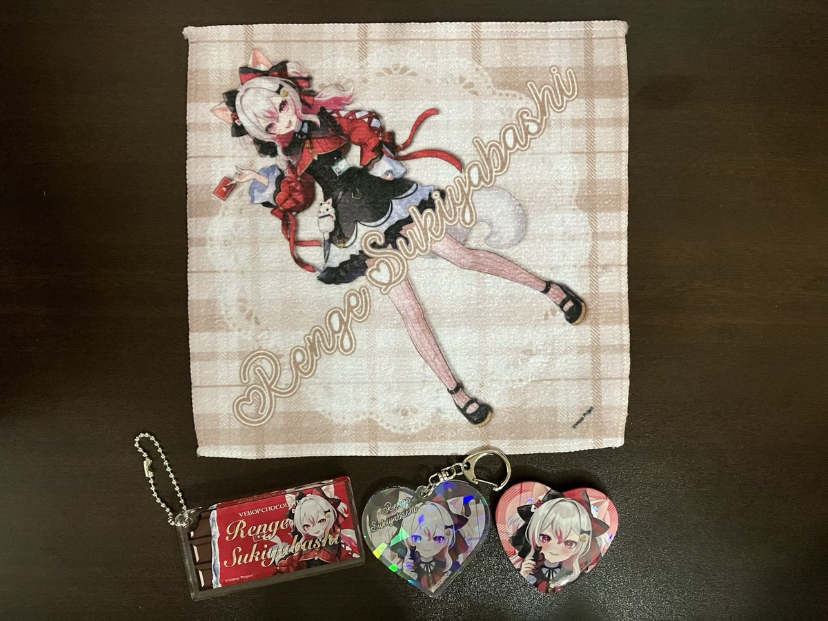 #数寄屋橋れんげ
バレンタインのすきゃが来たー！
全部かわいいけど、VEBOP CHOCOLATEがすごいかわいい！
缶バッジのすきゃの顔もすき