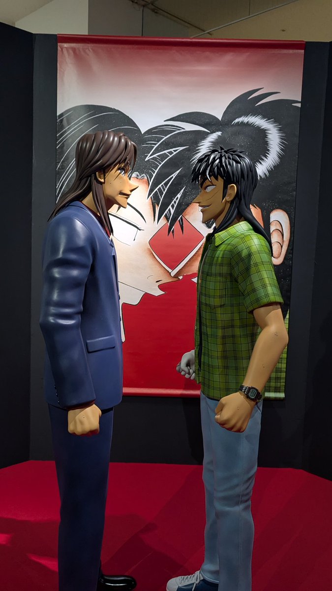kimkim_ra's tweet photo. 大カイジ展に行ってきた！
尊敬する福本伸行先生のサインがあったり、体験型エンタメブース、録り下ろしボイスなどなどカイジ好きには圧倒的堪らない展示っ････！あ････ありがてえっ･･････！
#大カイジ展
#カイジ　#福本伸行
#ATCホール https://t.co/8m196d1kB1