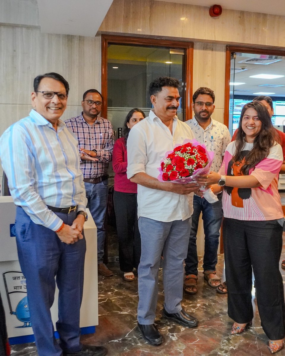 On April 18, 2025, actor &amp; environmentalist Shri <a href="/SayajiShinde/">sayaji shinde</a> visited #BJS HO in #Pune. He had a warm conversation with Founder Shri <a href="/ShantilalMuttha/">Shantilal Muttha</a>, MD Ms. Komal Jain, and Shri Jayarajan, highlighting their mutual commitment and shared values for #socialresponsibility.
