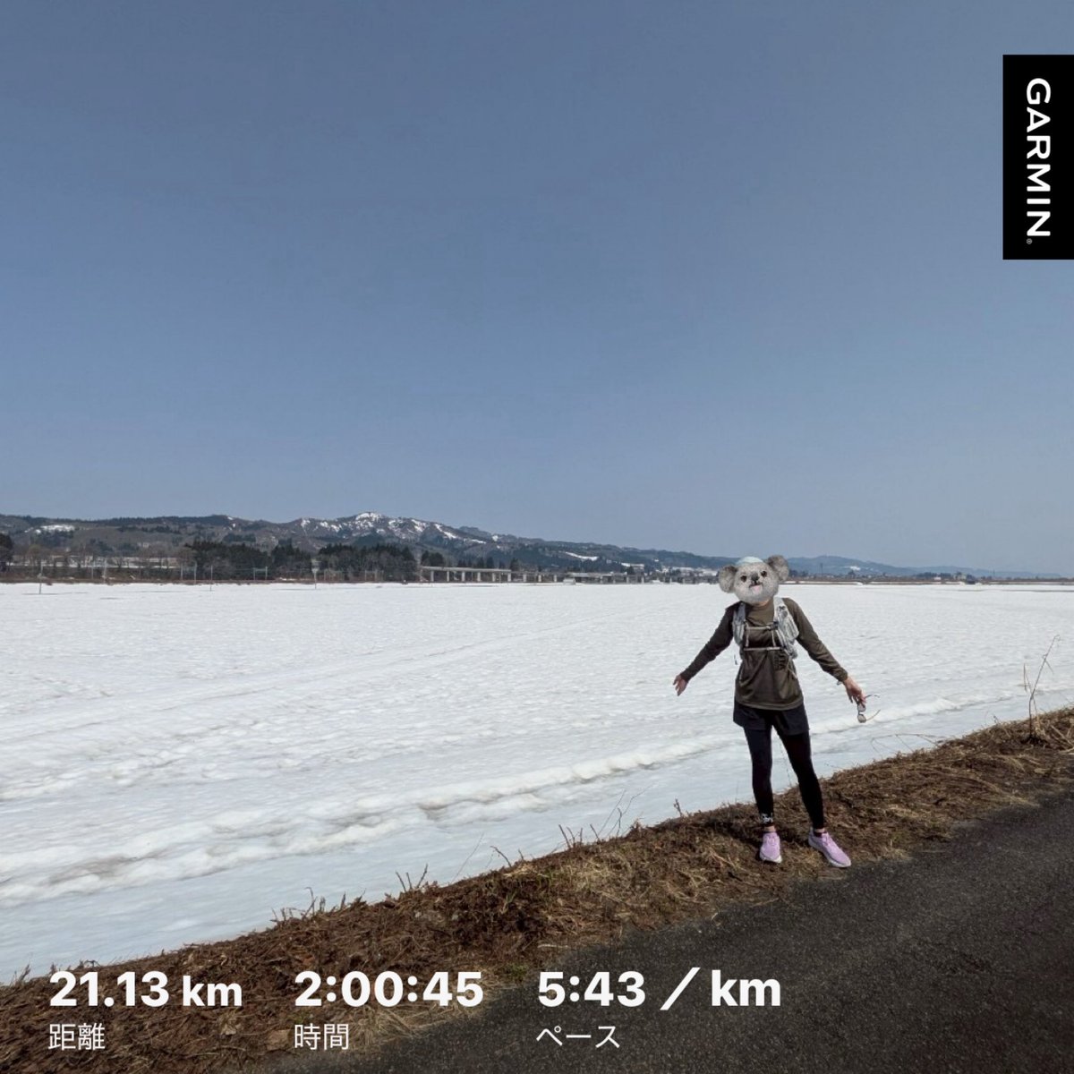 chocolate484848's tweet image. こんばんは🌙*ﾟ
本日の #running 🏃‍♀️🏃‍♂️in南魚沼。
ハーフマラソンのコース試走してみましたが、途中雪で歩きました🤣
さすが魚沼⛄️👏
 #MERLOT でクレープ👍 #越後ワイナリー で買い物🍷 ランチは #そば屋長森 😋
福島県へ移動し夜は #坂新 🍜
明日は久々の福島ランとなるので楽しみです☺️