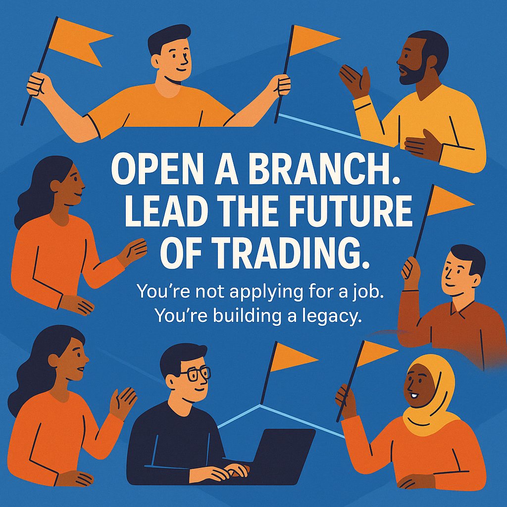 PropFirmCom's tweet photo. 🌍 Want to open a Prop Firm branch in your city?

This isn’t about getting a job — it’s about *starting a movement*.  
You’ll lead, connect, and empower traders in your region.  
No upfront cost. No franchise fee. Just you and the mission.

You're not applying for a job.  
You're starting a movement in your city.

Apply now  
🔗 https://t.co/2XG7nPjYmS

#propfirm #tradingcommunity #startyourown #proptrading #traderlife #financialfreedom #openabranch #leadercall #globaltraders #tradingmovement