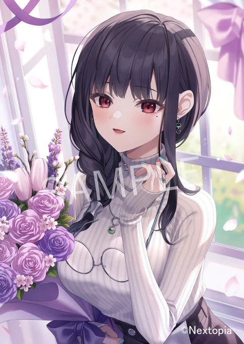 ねくすとぴあ所属玉響つづり様の誕生日グッズビジュアルを制作させていただきました!