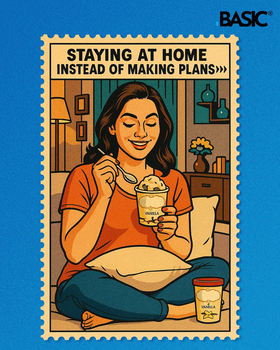 LoanBasic's tweet photo. Cancelling plans to make plans with our couch.
#Stampverse #Trending #StampTrend #ChatGpt #BASICHomeLoan https://t.co/5WNrNy6s8L