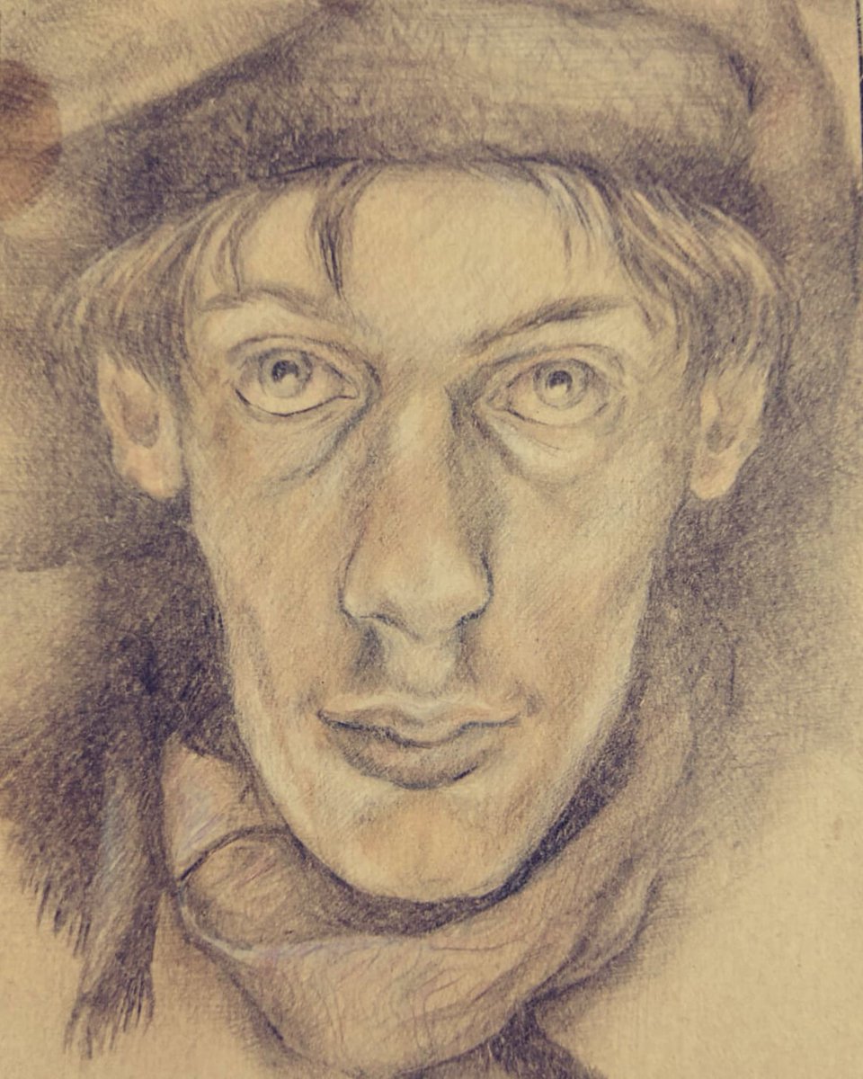 Atelier462's tweet photo. A self-portrait from a bygone era...
#art #selfportrait #drawing #sketch #dessin #face #artist https://t.co/OOaIHR8FHp