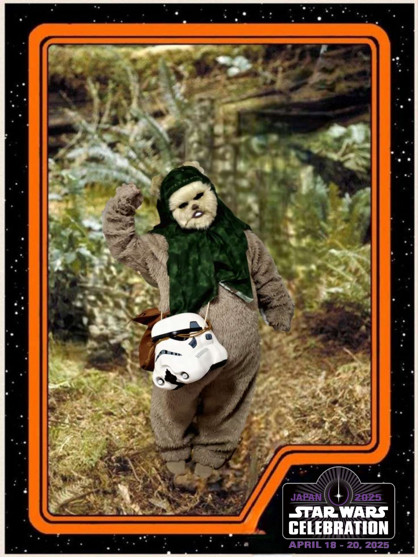 ★希少品★ スターウォーズ セレブレーション イウォークの毛 STARWARS ☆希少品☆ スターウォーズ セレブレーション イウォークの毛