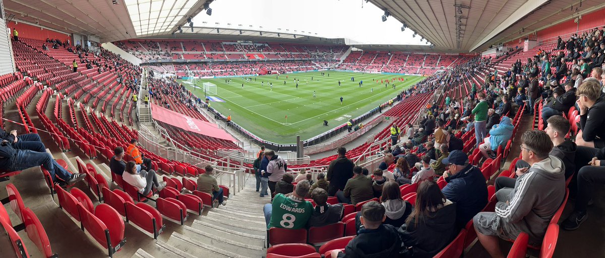 phildouble's tweet photo. Another ground off the list. Riverside Stadium, Middlesbrough https://t.co/o6a04xXm5C