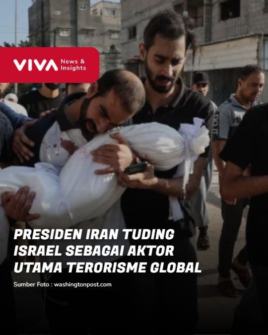 Presiden Iran Masoud Pezeshkian mengeluarkan pernyataan keras yang mengguncang panggung geopolitik internasional. Dalam sebuah pernyataan yang disampaikan pada Jumat 18 April 2025, Pezeshkian menyebut Israel sebagai pelaku utama aksi terorisme global yang selama ini berlangsung