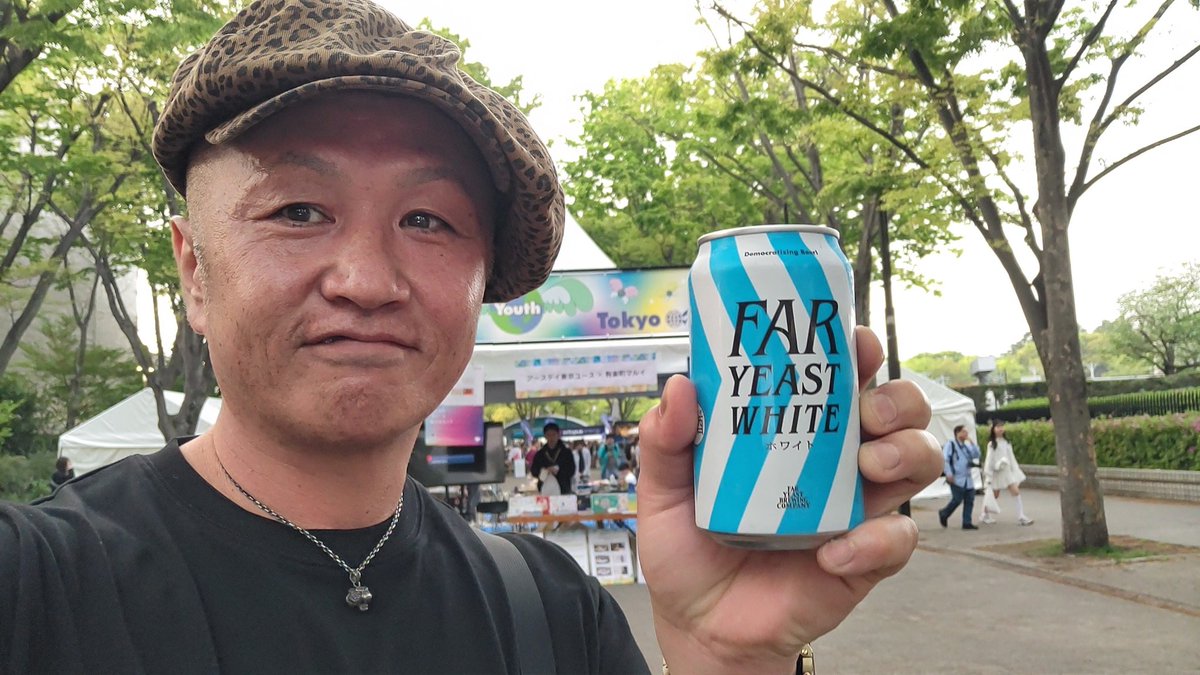 ieda57crazy's tweet photo. 今日はオフで天気も良かったので、代々木公園のアースデイに出店してる、タバジビエの保坂さんに会いに行ってきたよ🎵 https://t.co/Y5ejlFgvFg