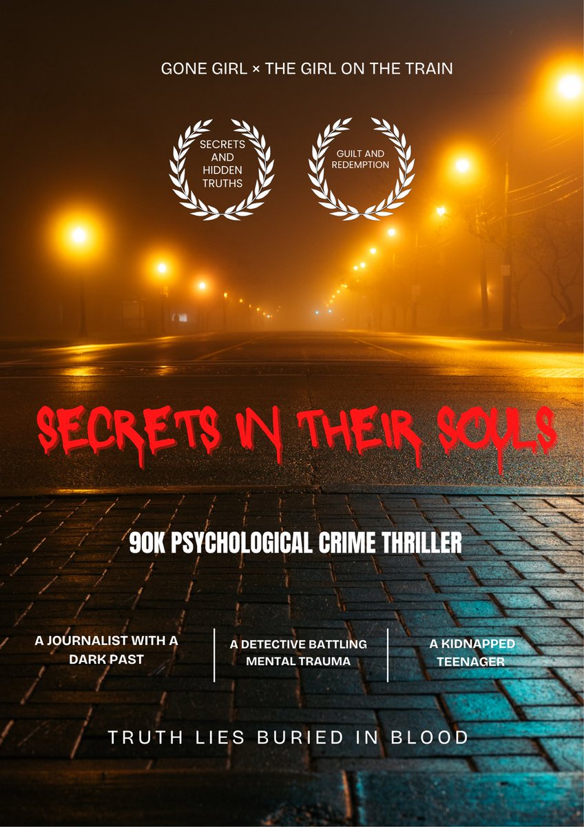 sanabil_Author's tweet photo. Marilyn is on the run from enemies she wronged. Now, they’ve kidnapped a teen, demanding she find her as revenge—or they’ll expose her darkest secrets. She has no choice but to track down the innocent girl before it’s too late.
#PosterPitQ #C #T #A https://t.co/eZuKrfJHkD