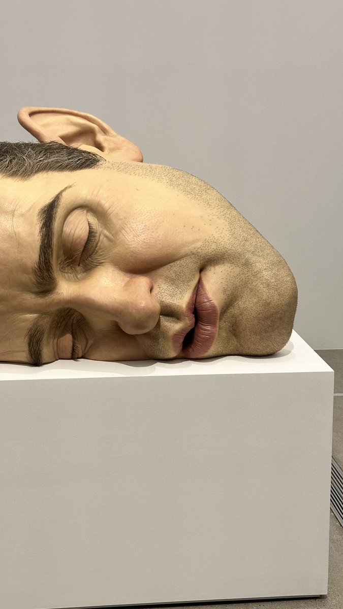 Small_o's tweet image. Ron Mueck