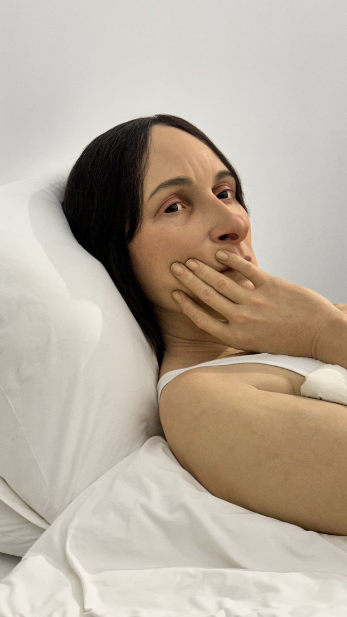 Small_o's tweet image. Ron Mueck