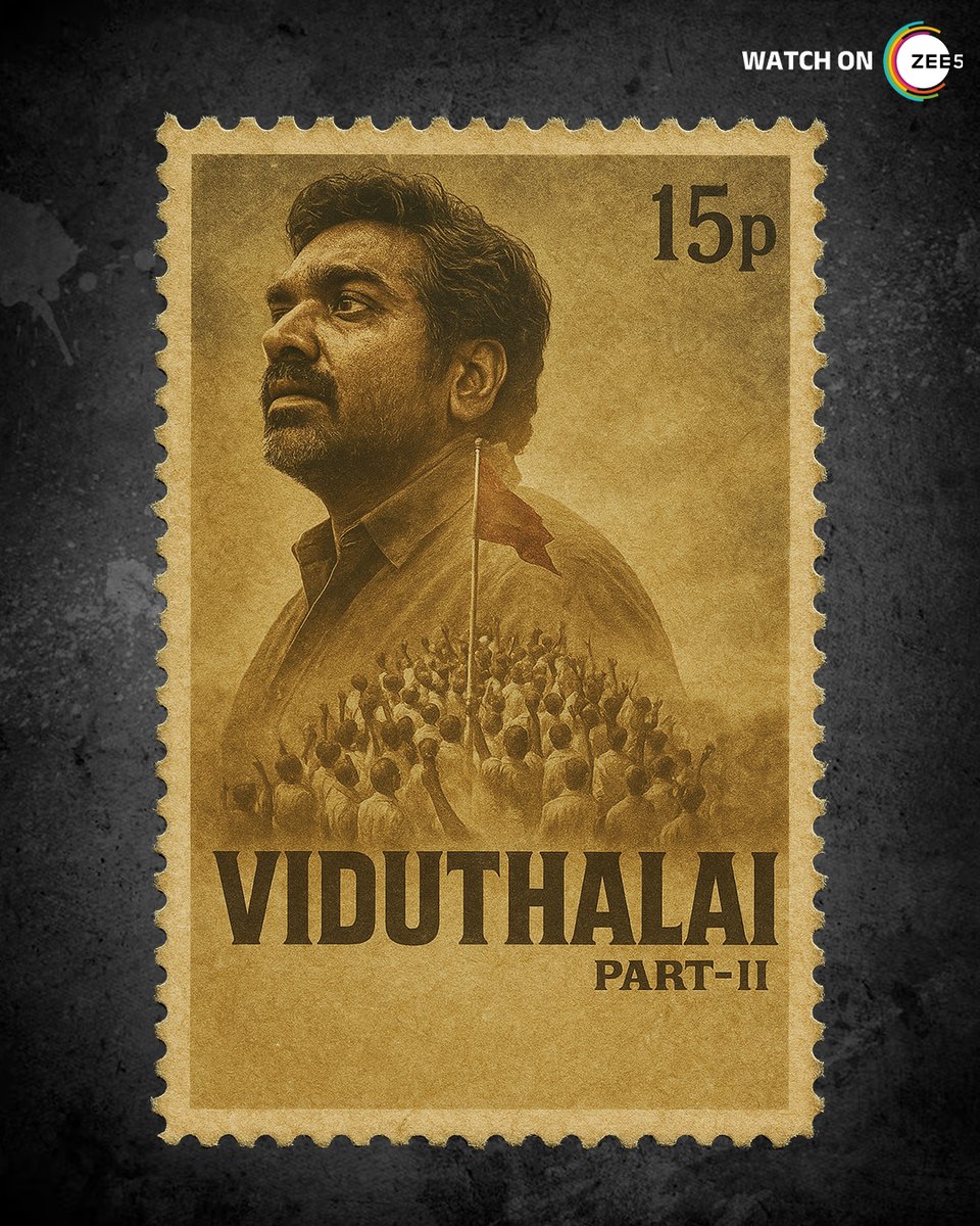 Zee5South's tweet photo. Vaathiyar joins the trend train!
#ViduthalaiPart2OnZEE5 #ViduthalaiPart2 #Viduthalai #WatchOnZEE5 #ZEE5Tamil #ZEE5 #StampverseTrend #StampVerse https://t.co/Cswst0M6fi