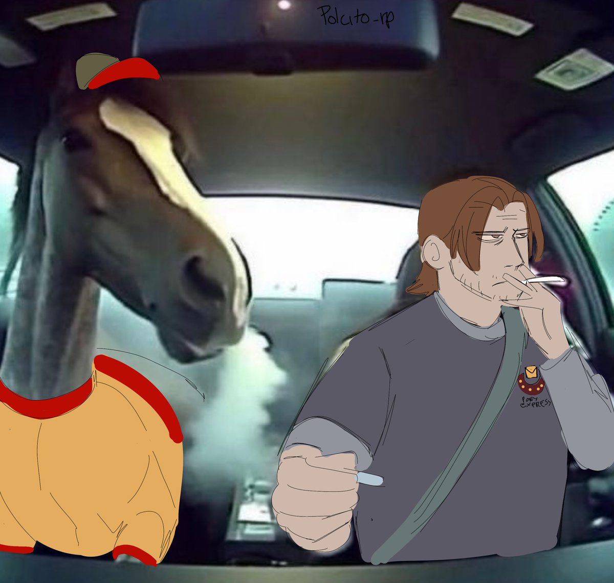 Polcito_rp's tweet photo. Jimmy and Polle real relationship (they're escaping from the police)
#Mouthwashing #mouthwashingjimmy #polle https://t.co/VL1A20E1Oh