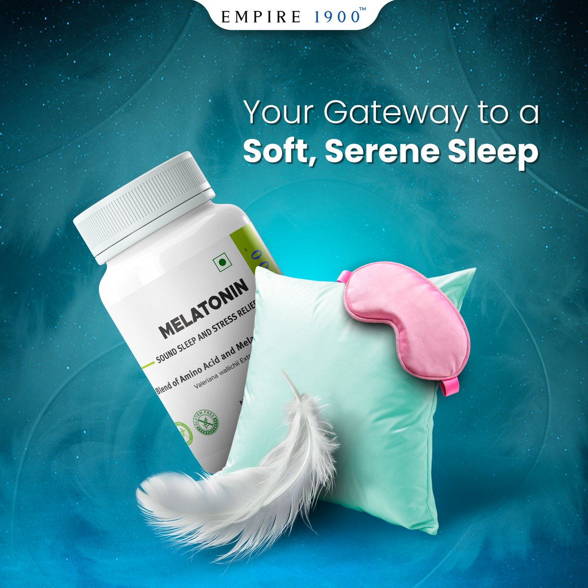 empire_1900's tweet image. Unplug, unwind, and let Melatonin work its magic. 🌙
✨ Sleep. Restore. Thrive.

#Empire1900Melatonin #UnwindNaturally #RechargeWithRest #SleepSolution #RelaxRefreshRecharge #SleepSupport #BedtimeBliss #WellnessJourney #NightTimeRoutine
