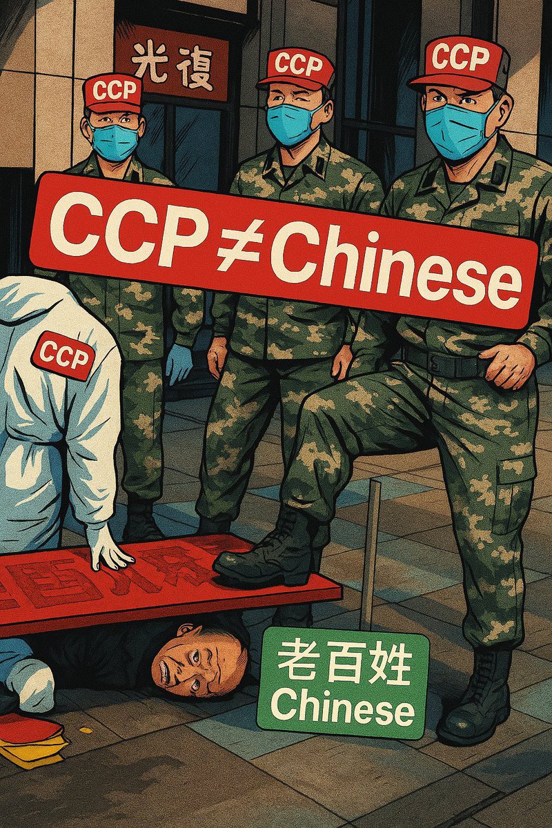 <a href="/TrumpBarron__/">ᴾᵃʳᵒᵈʸ BARRON TRUMP</a> Chinese people is the first and direct victim of CCP virus, never forget that.

It's chinese people the whistleblowers has told the world about the truth of Covid.

The number one enemy of CCP has been jailed over 2 yrs in MDC now by Biden Admin.