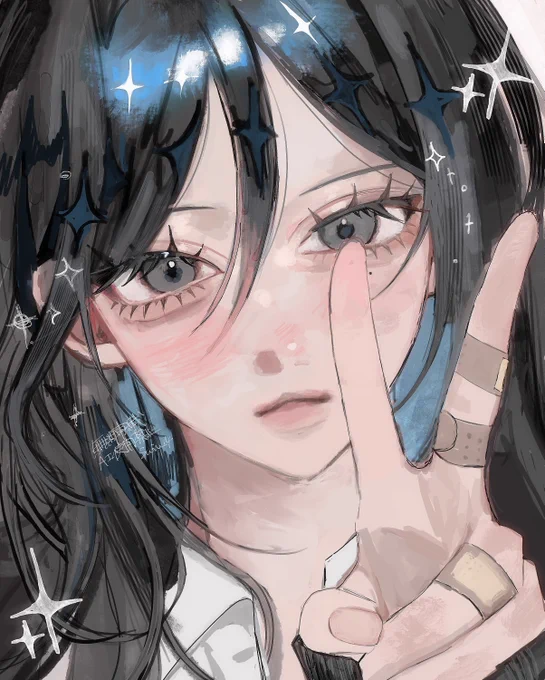 #Skeb募集中 女の子描くの大好きです!お願いします! お願いします!寒色しかないですが暖色も得意です 女の子が 好きです
