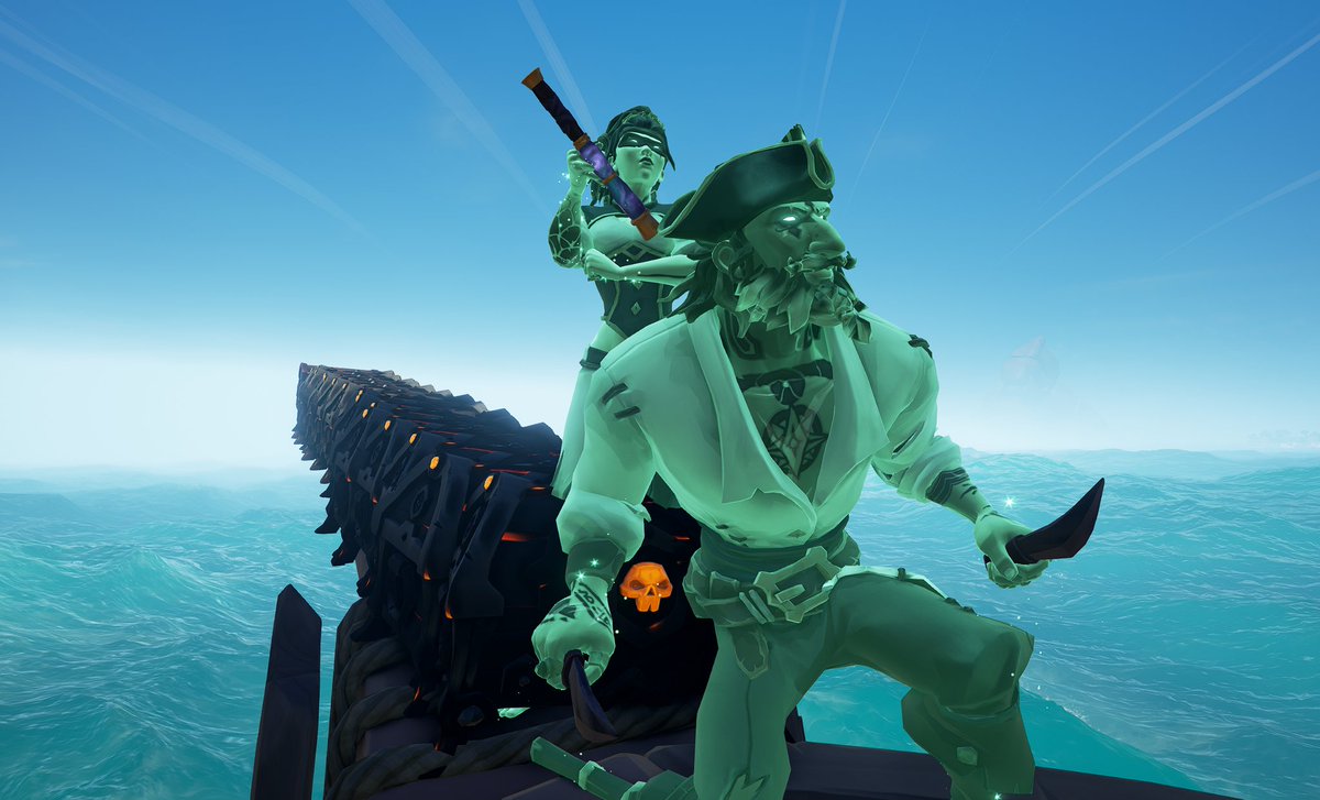 Fun events last night with <a href="/VulvyQ/">Vulvy Queen</a> ! 

#SeaOfThieves