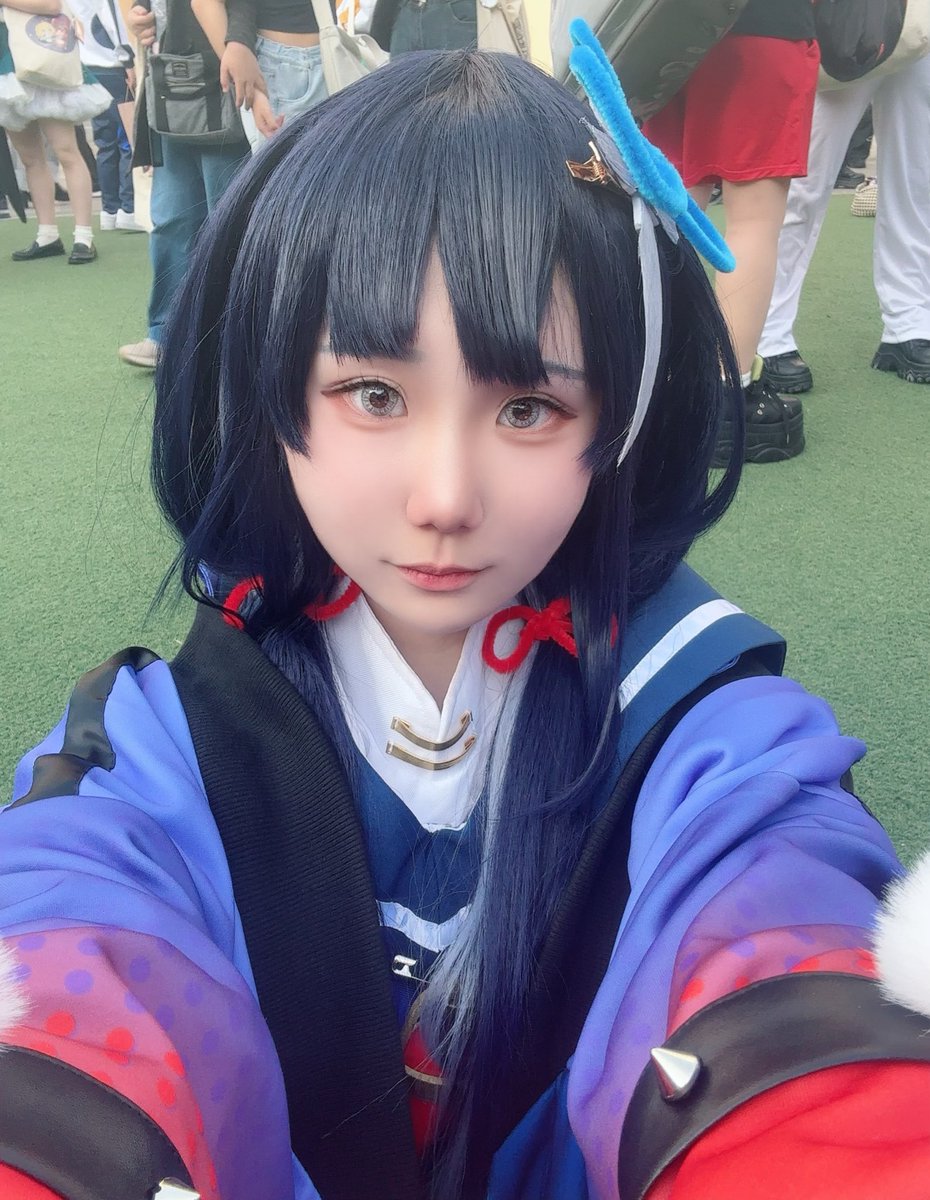 離脱した〜‼️‼️‼️‼️途中から涼しくなってよかった🎶🎶🎶🎶
 #アコスタみのおキューズモール