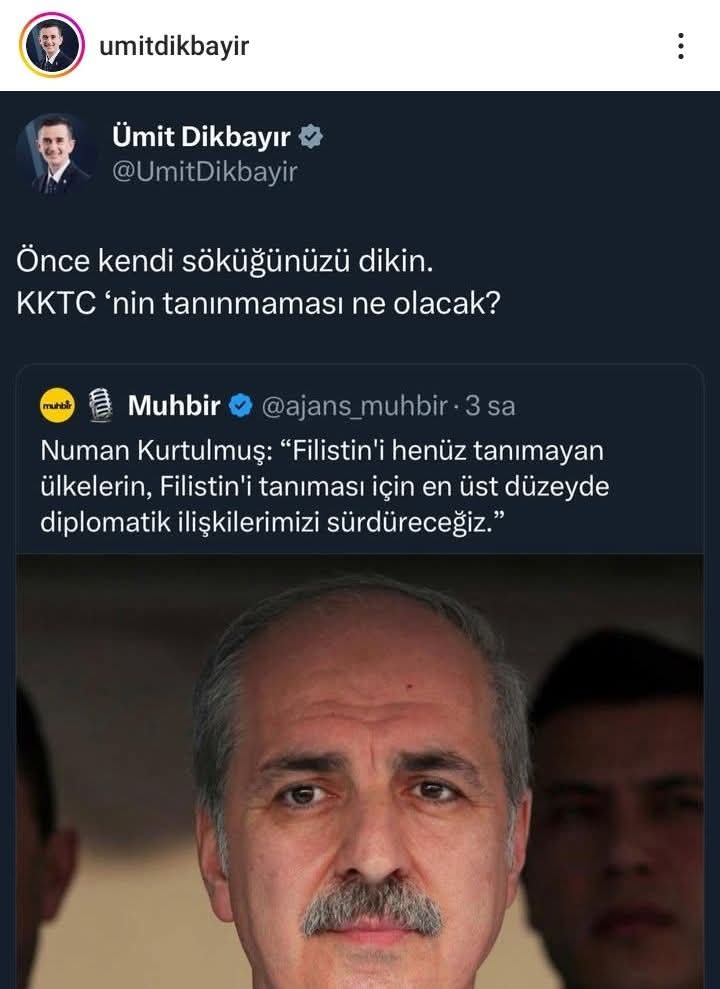 Bizim Kıbrıs Türk'ü davamız var