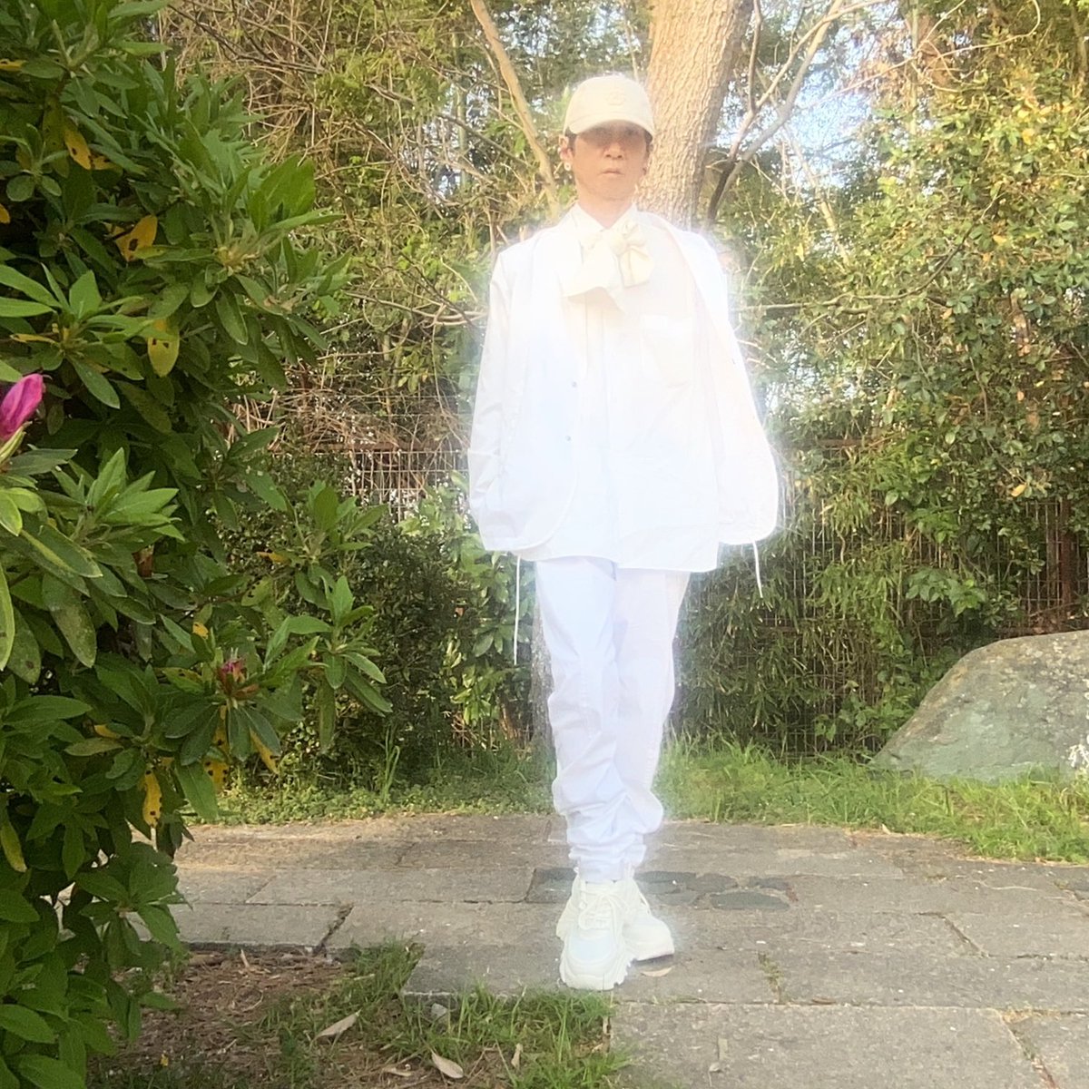 真っ白コーデ👗